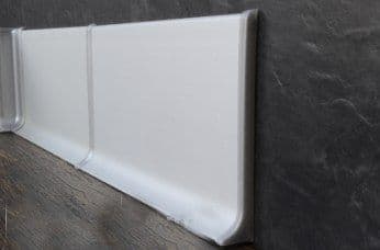 Плинтус алюминиевый L-образный анодированное серебро (3000*11*100 мм) — купить в Кемерово