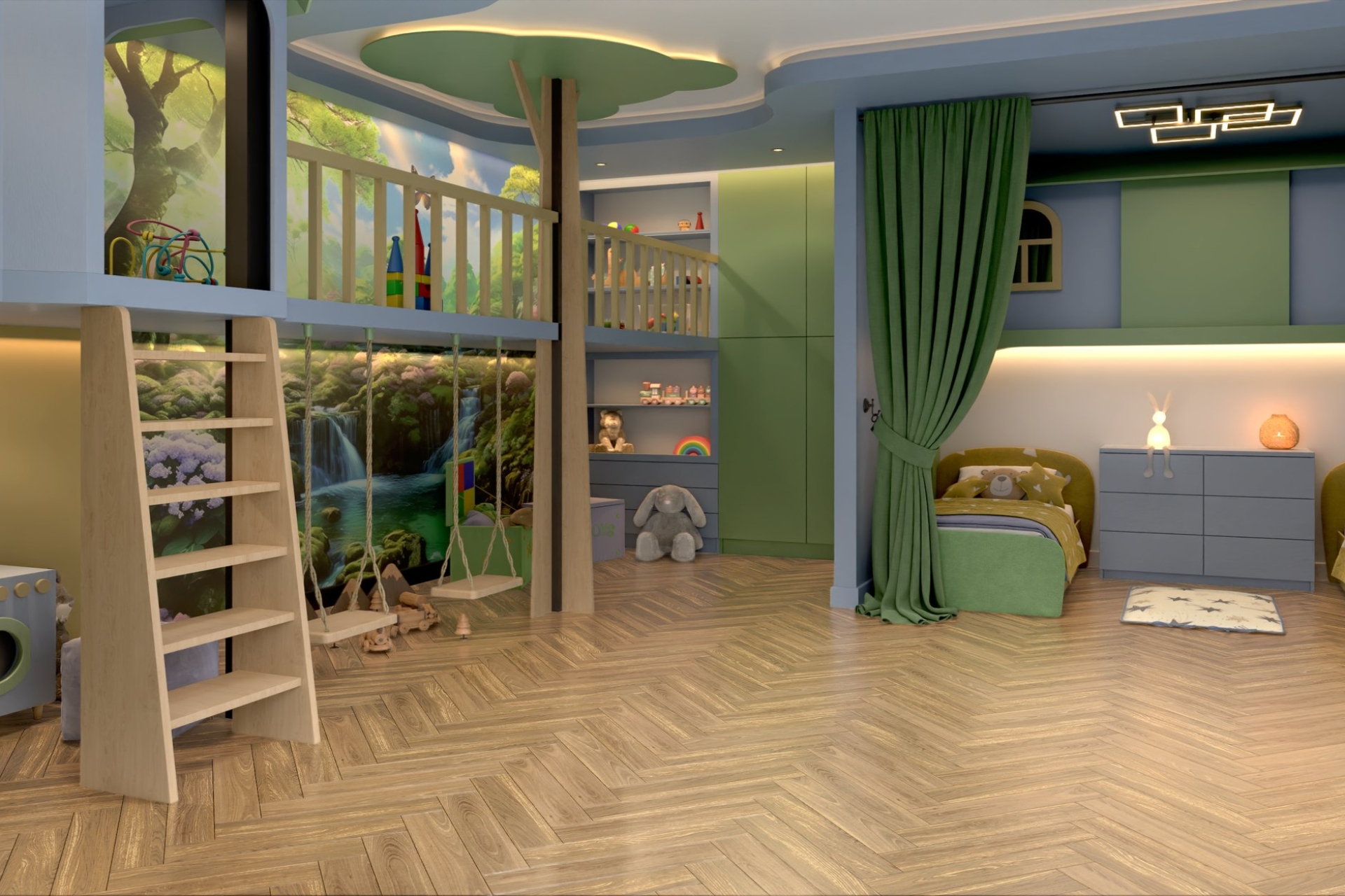 Инженерный паркет «Damy Floor» Натуральный (укладка елочкой) — купить в Кемерово