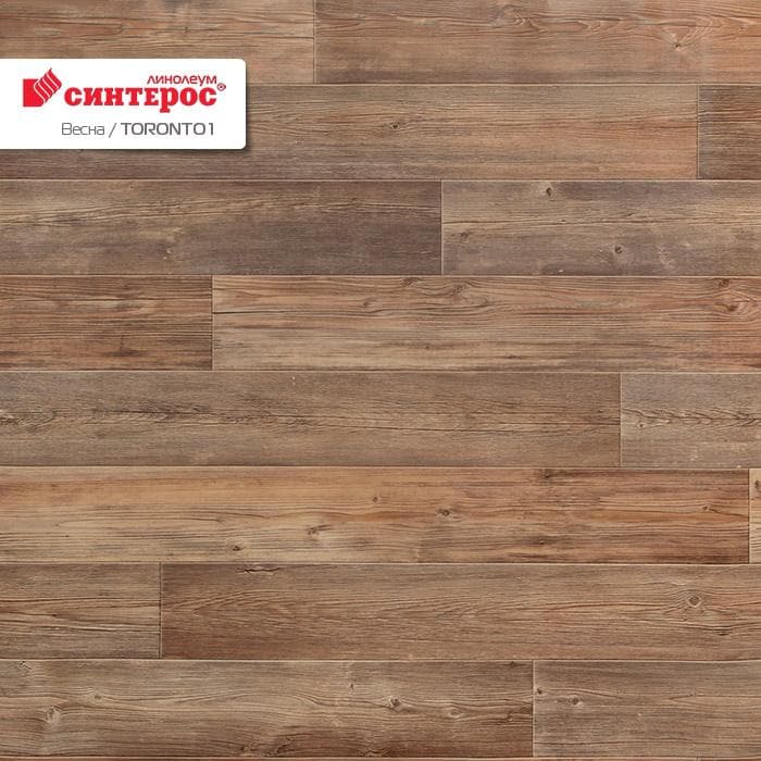 Линолеум бытовой "Синтерос" Весна Toronto 1 (1,5м) — купить в Кемерово