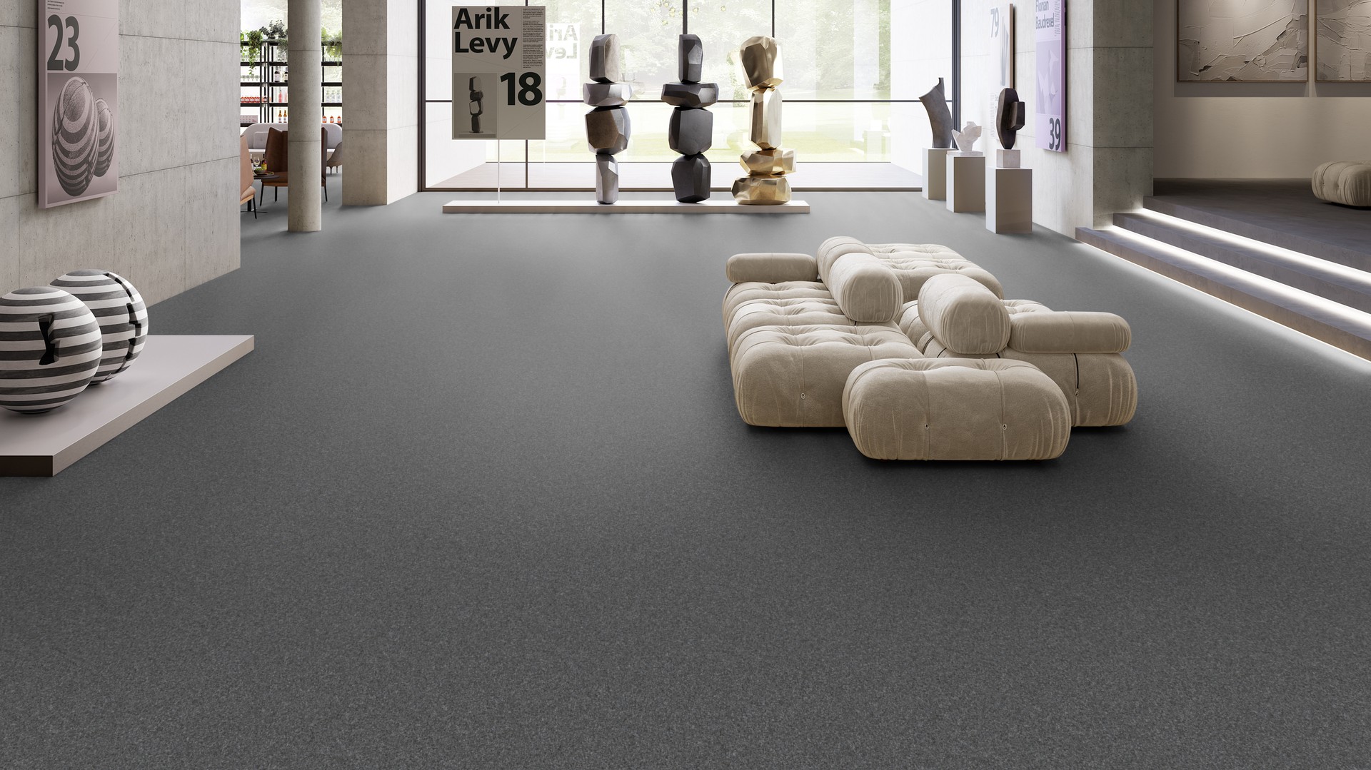 Ковровая плитка Medusa Tile 98 (500*500*5 мм) — купить в Кемерово