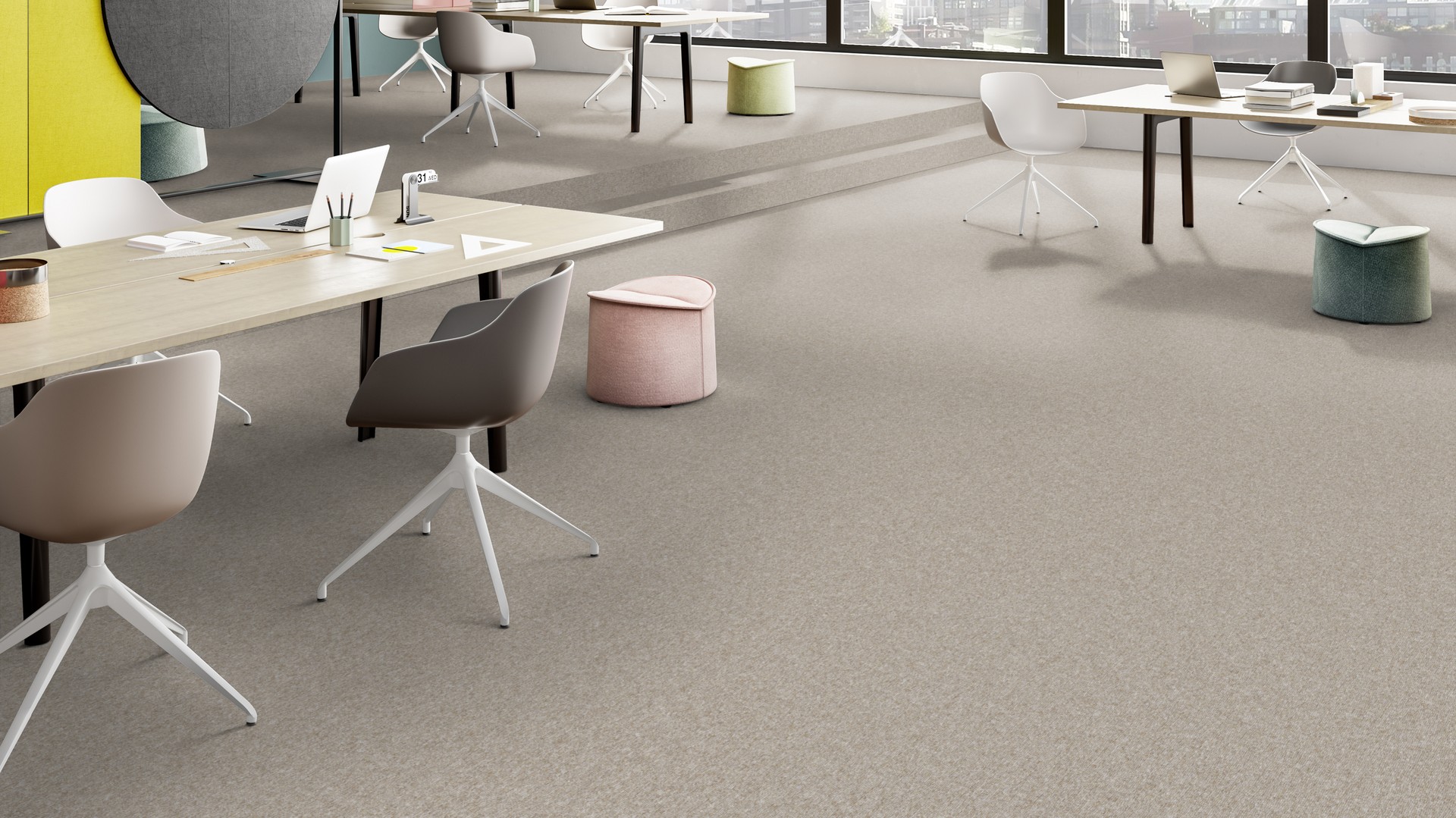 Ковровая плитка Medusa Tile 33 (500*500*5 мм) — купить в Кемерово