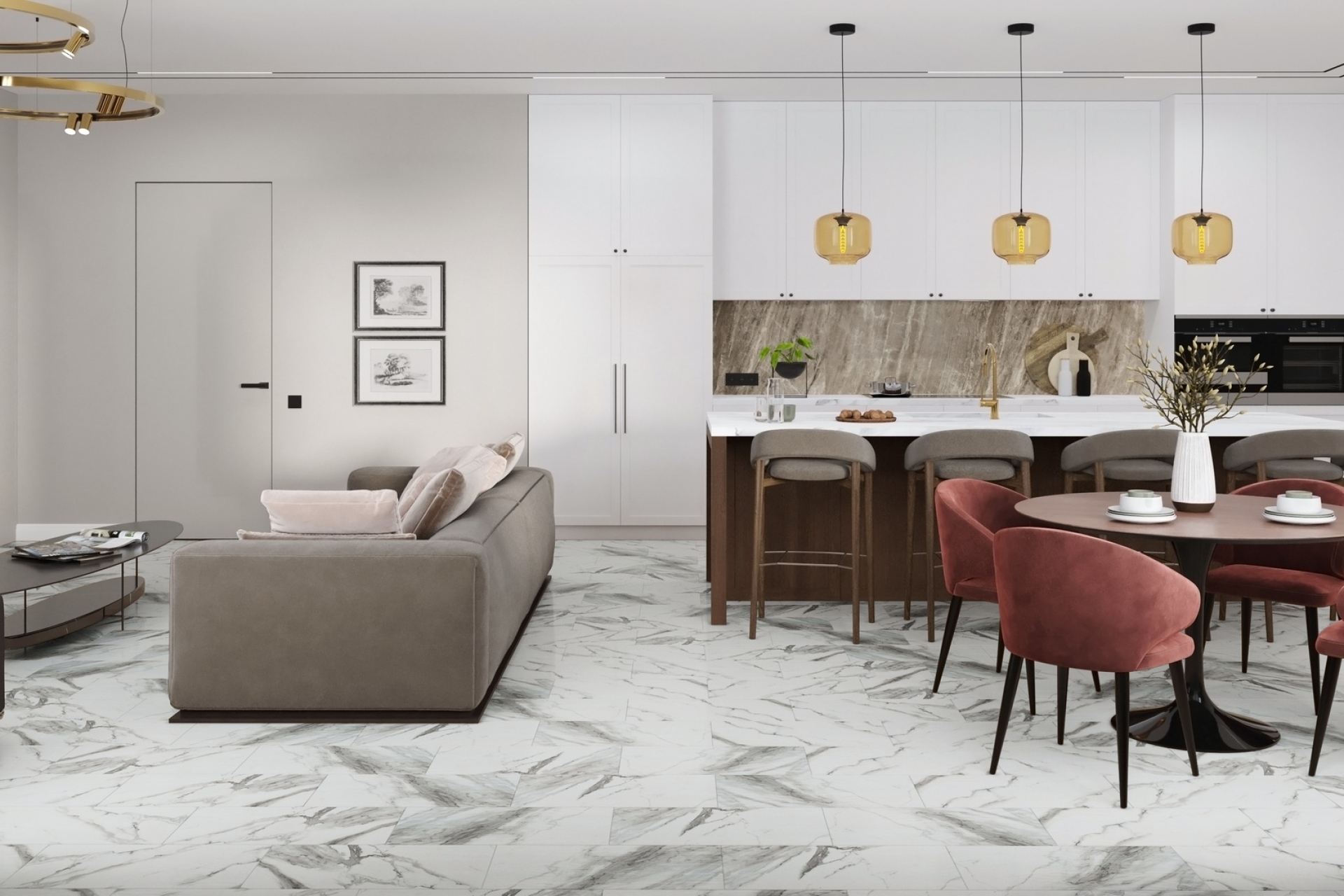 SPC плитка «Damy Floor» Эверест (610*305*5 мм) — купить в Кемерово