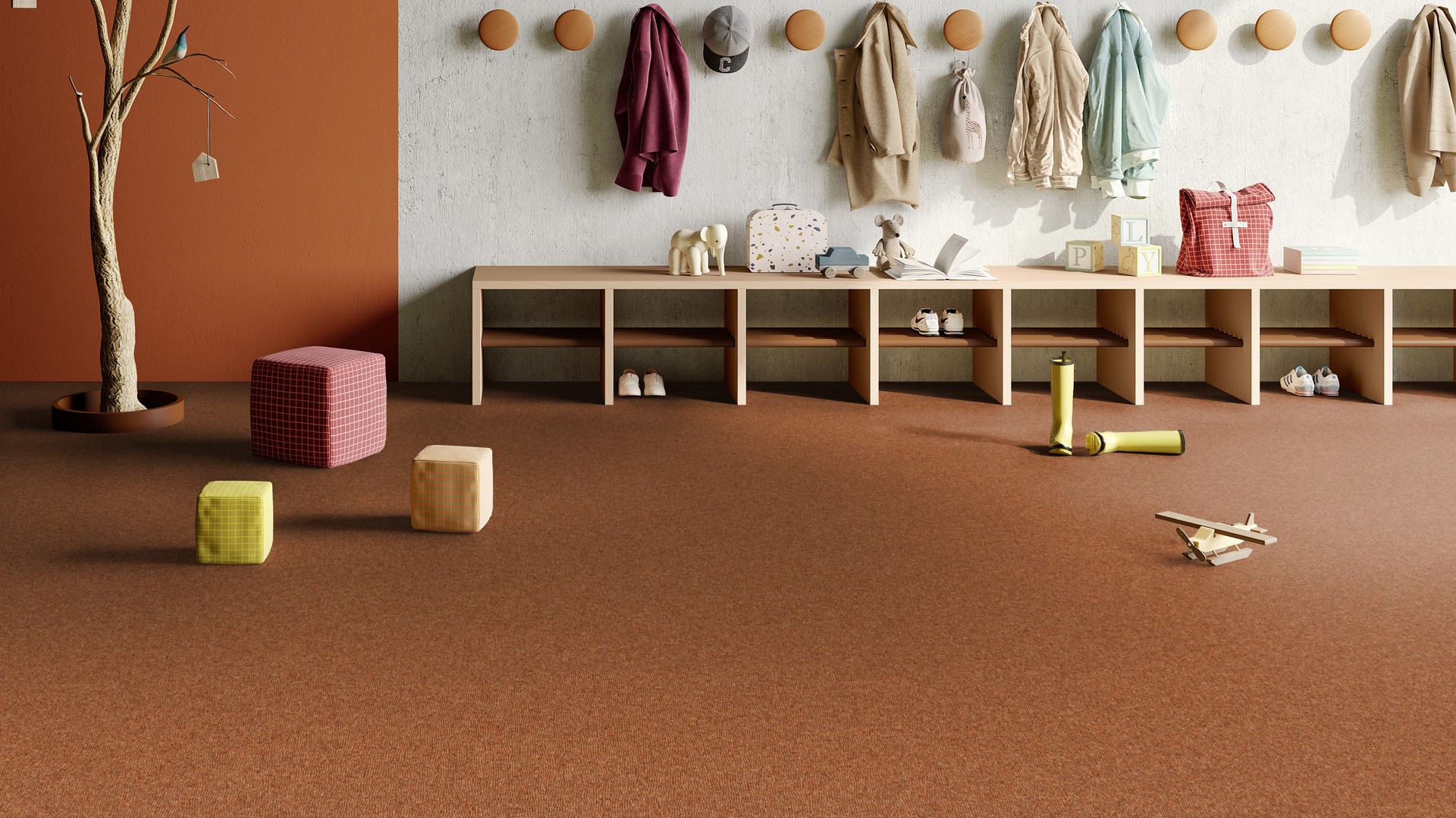 Ковровая плитка Medusa Tile 84 (500*500*5 мм) — купить в Кемерово