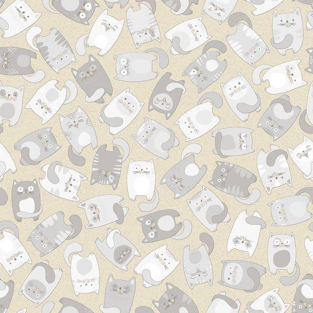 Линолеум бытовой "Синтерос" Комфорт Kitty 1 (2,5м) — купить в Кемерово