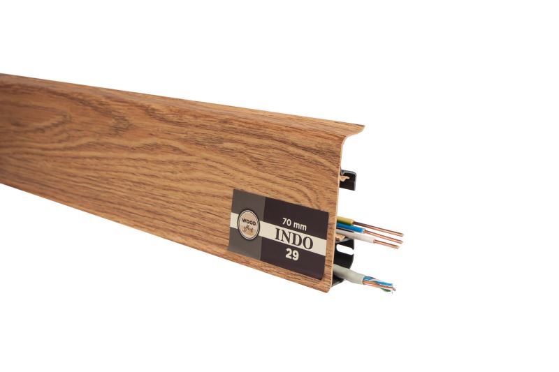 Плинтус "Arbiton" Indo Дуб Лютея (2500*26*70 мм) — купить в Кемерово