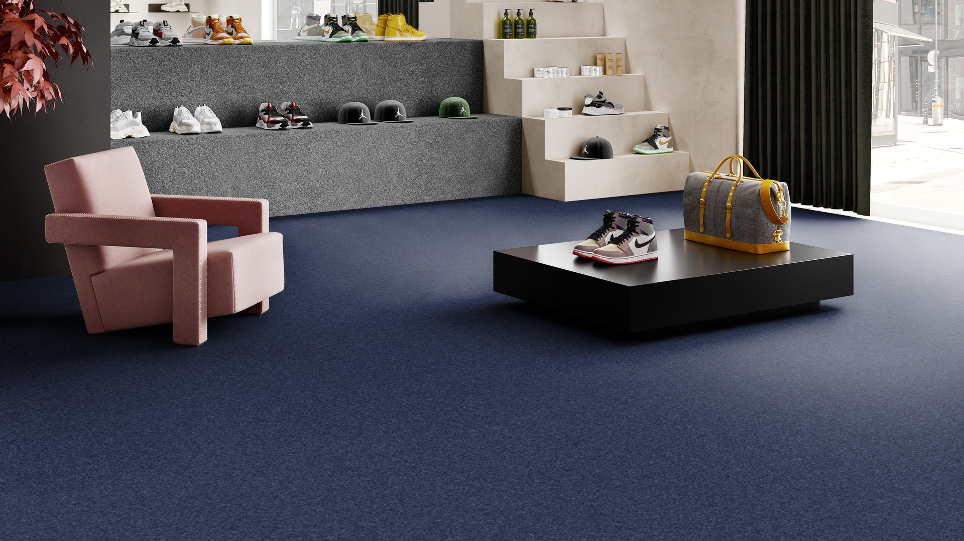 Ковровая плитка Medusa Tile 77 (500*500*5 мм) — купить в Кемерово