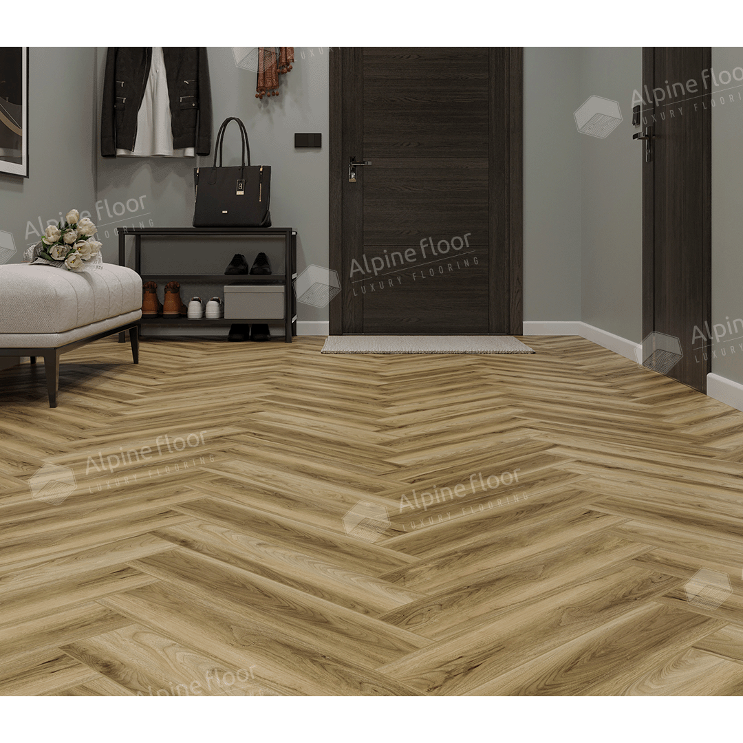 SPC ламинат "Alpine Floor" Орех Акорн (600*125*4 мм) — купить в Кемерово