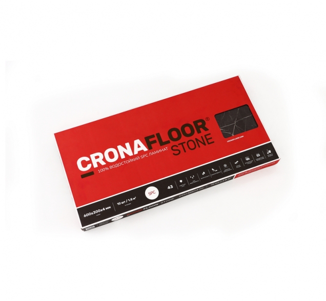 SPC ламинат "CronaFloor" Stone 4V Сонора (600*300*4 мм) — купить в Кемерово