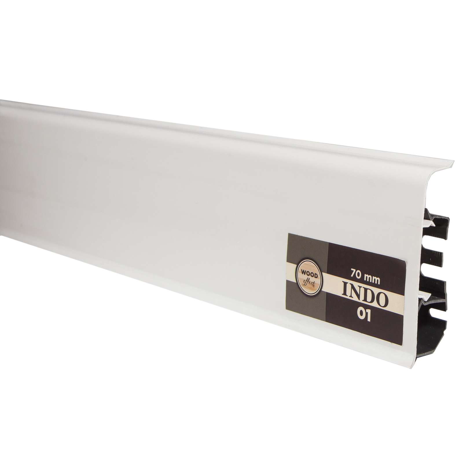 Плинтус "Arbiton" Indo Белый (2500*26*70 мм) — купить в Кемерово