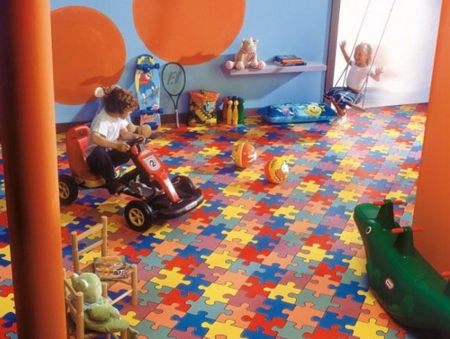 Линолеум бытовой "IVC" Neo Puzzle 50 (3,5м) — купить в Кемерово