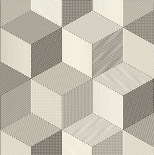 Линолеум бытовой "IVC" Bingo Cubes 83 (3м) — купить в Кемерово