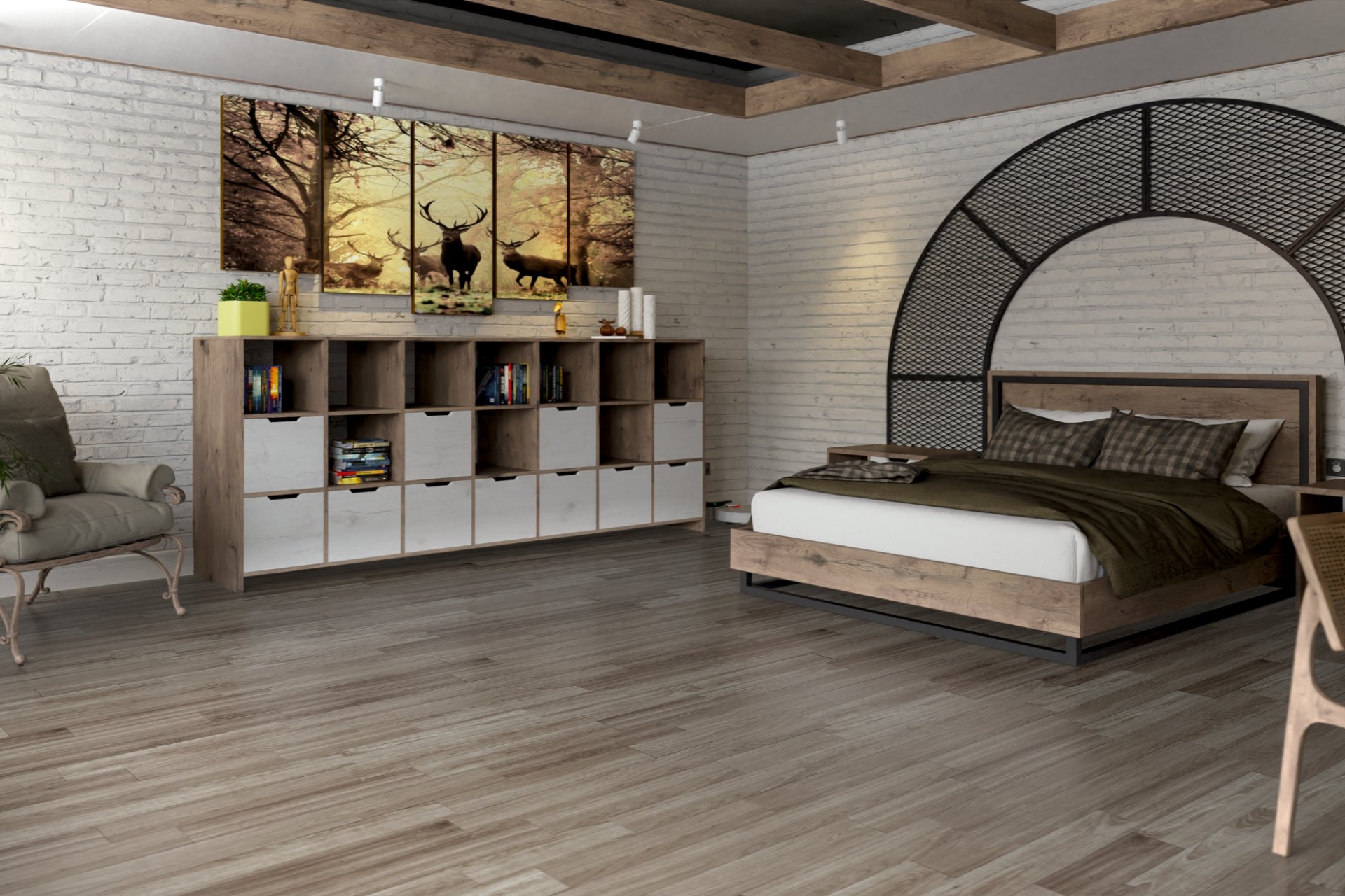 Инженерный паркет «Damy Floor» Скандинавский (укладка палуба) — купить в Кемерово