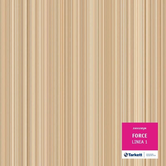 Линолеум полукоммерческий "Tarkett" Force Linea 1 (4м) — купить в Кемерово
