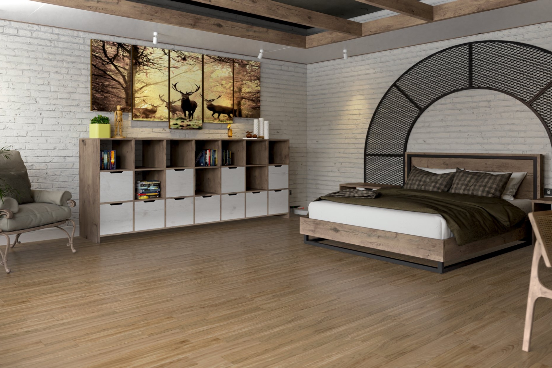 Инженерный паркет «Damy Floor» Натуральный (укладка палуба) — купить в Кемерово