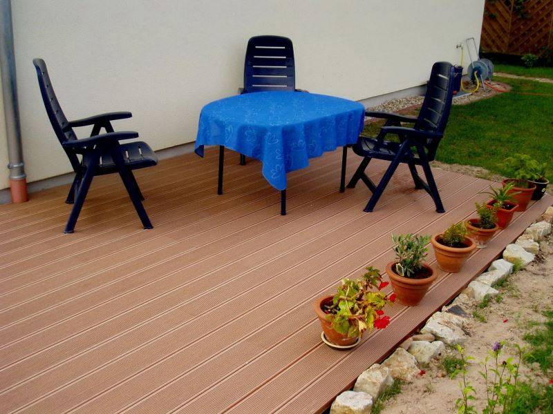 Террасная доска Deckron (4000*153*28 мм) шовная — купить в Кемерово