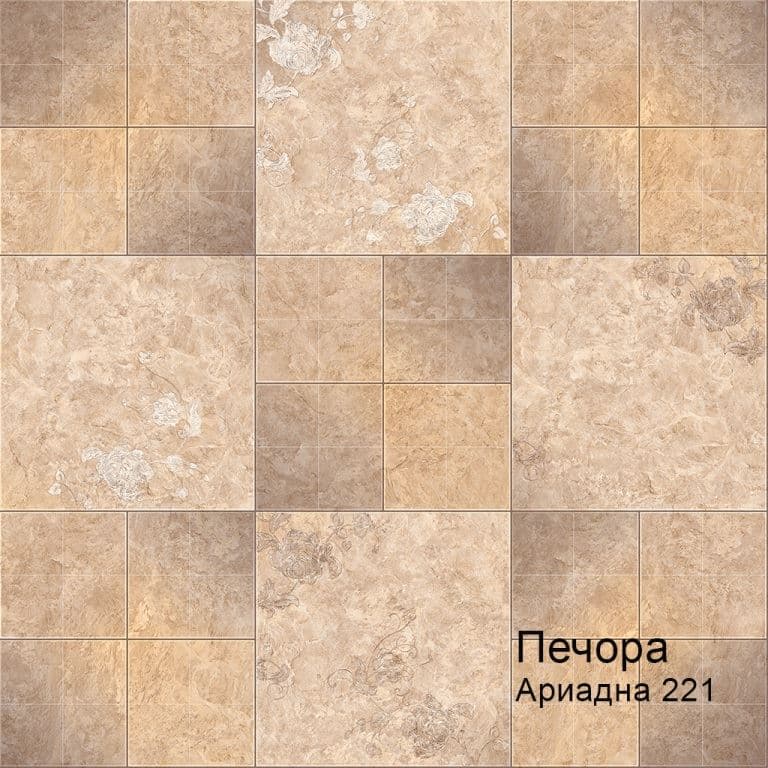 Линолеум бытовой "Комитекс" Печора Ариадна 221 (3м) — купить в Кемерово