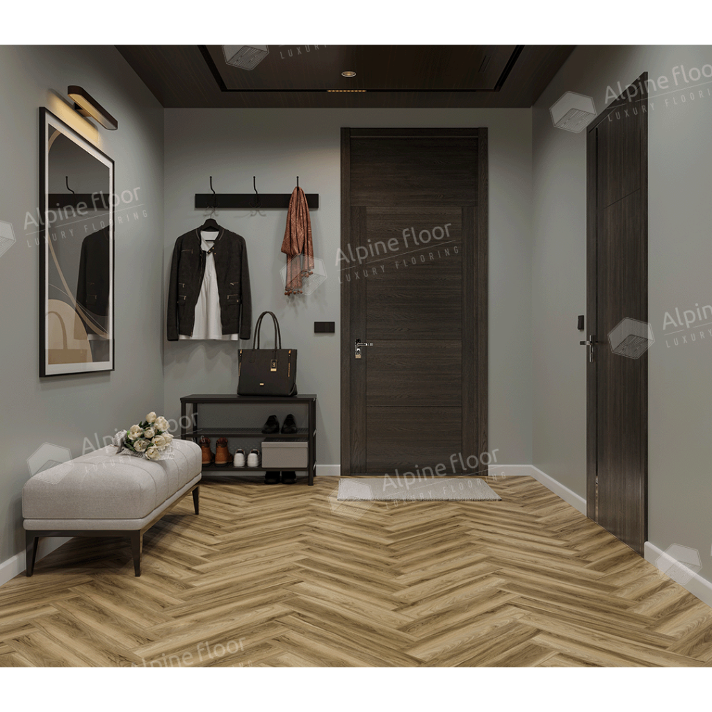 SPC ламинат "Alpine Floor" Орех Акорн (600*125*4 мм) — купить в Кемерово