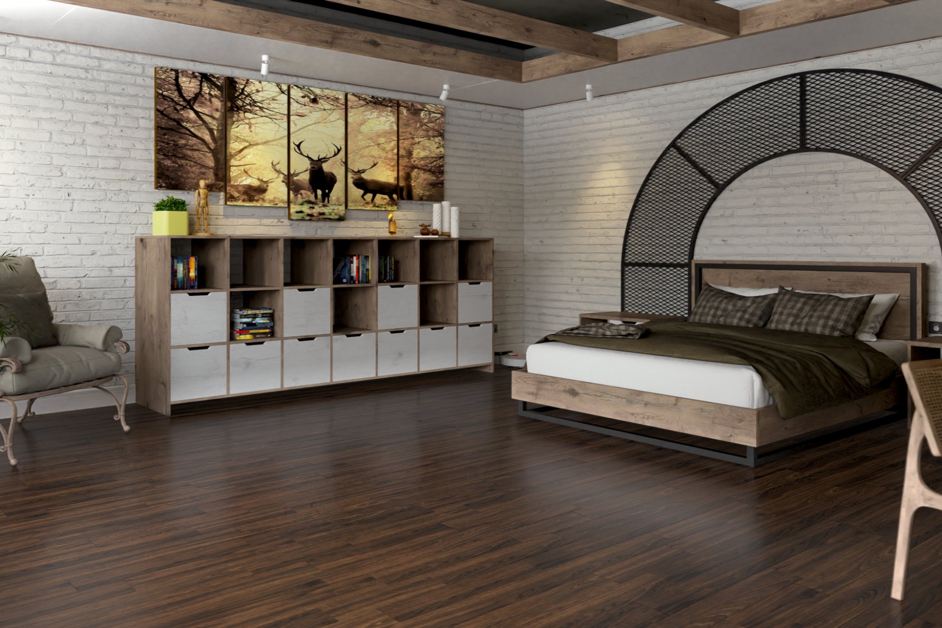 Инженерный паркет «Damy Floor» Каштановый — купить в Кемерово