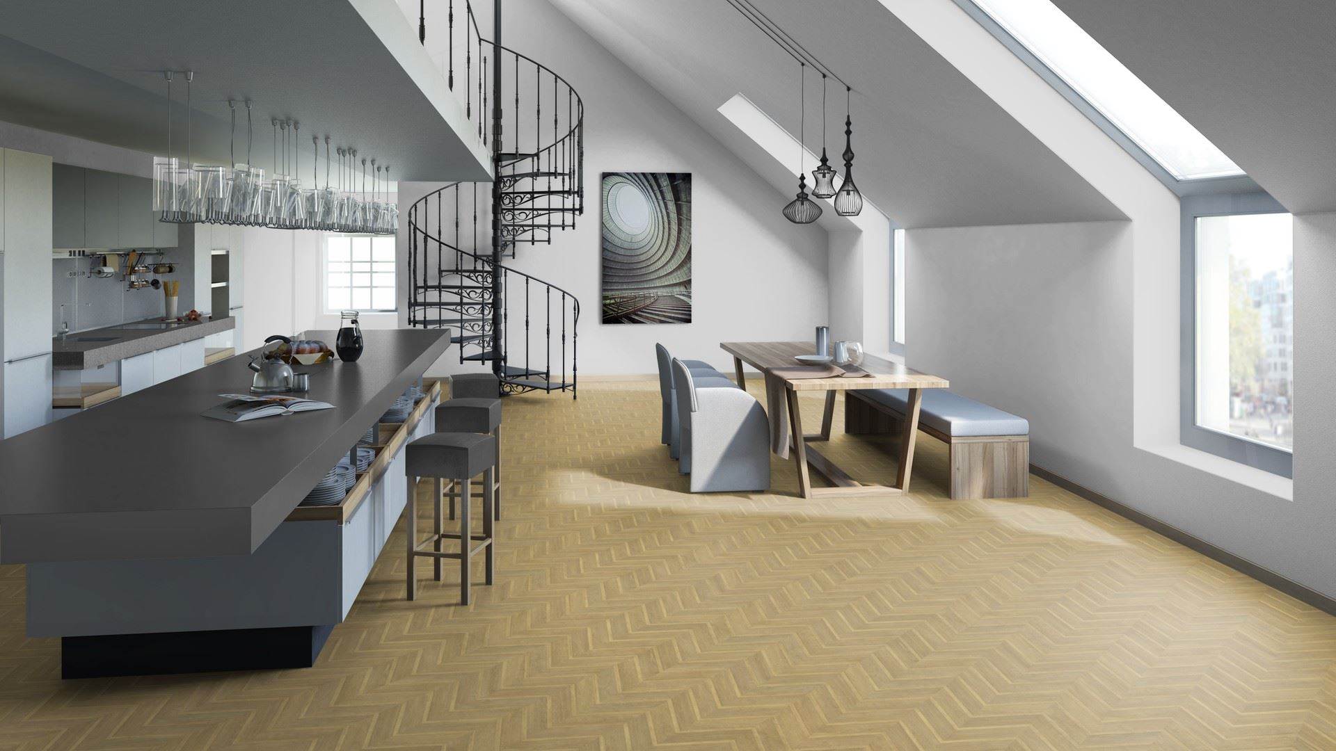 Линолеум полукоммерческий "Tarkett" Idylle Nova Cascad 2 (4м) — купить в Кемерово