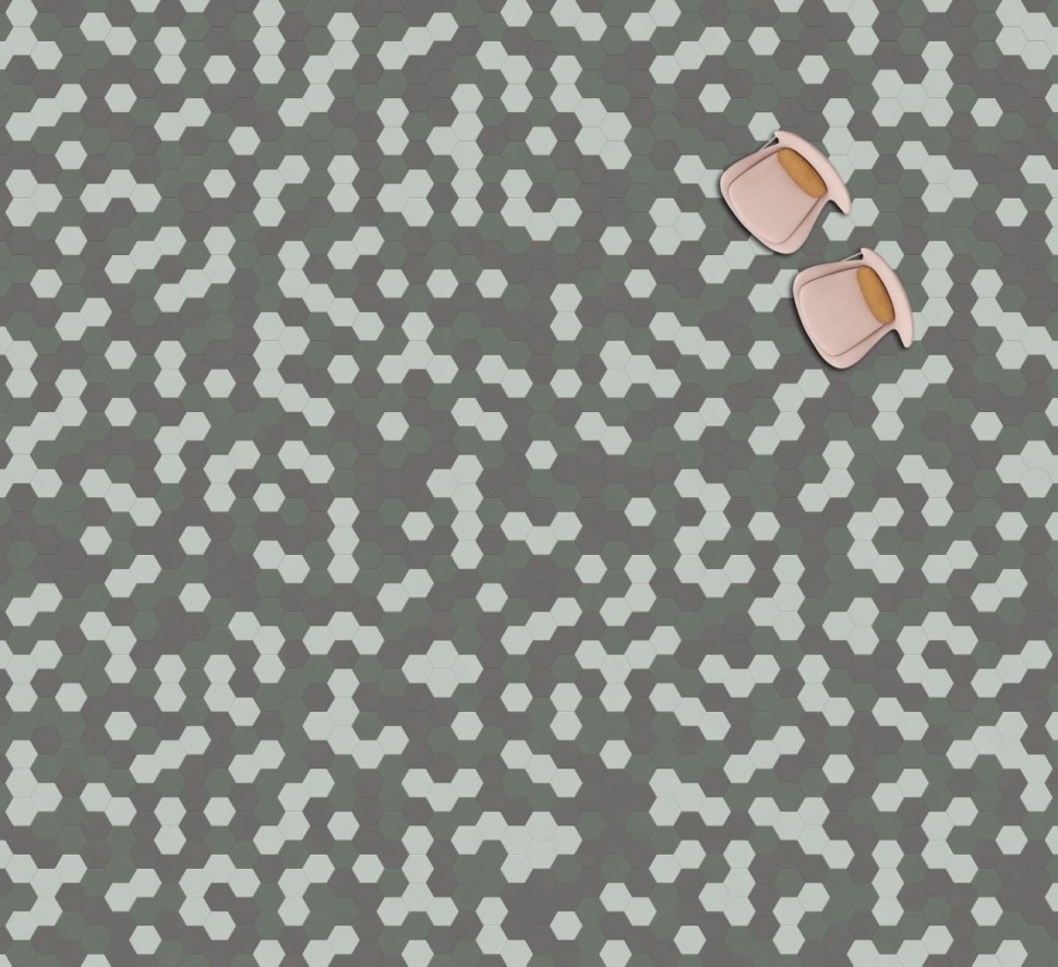 Виниловая плитка "Moduleo" Moods Hexagon 344 (226,32*196*2,5 мм) — купить в Кемерово
