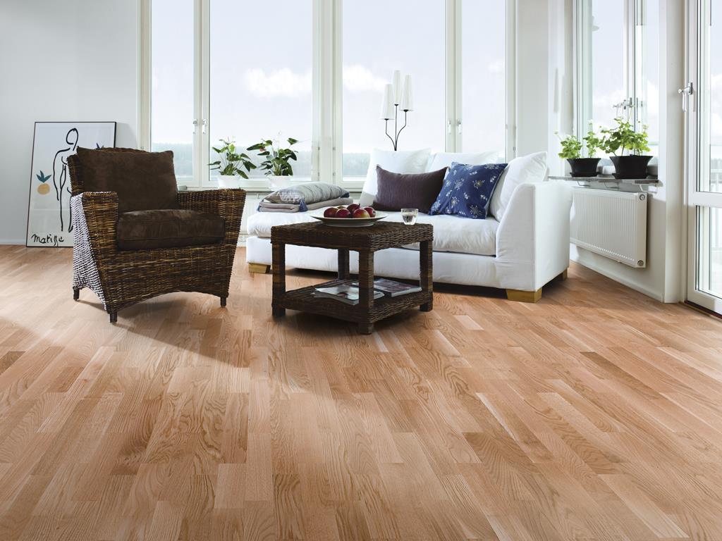 Паркетная доска "Tarkett" Samba Дуб натур (1123*192*14 мм) — купить в Кемерово