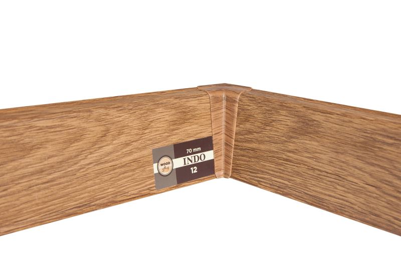 Плинтус "Arbiton" Indo Дуб Темный (2500*26*70 мм) — купить в Кемерово