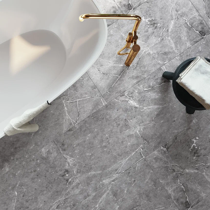 SPC ламинат "Invictus" Hudson Stone Silver (907*450*6мм) — купить в Кемерово