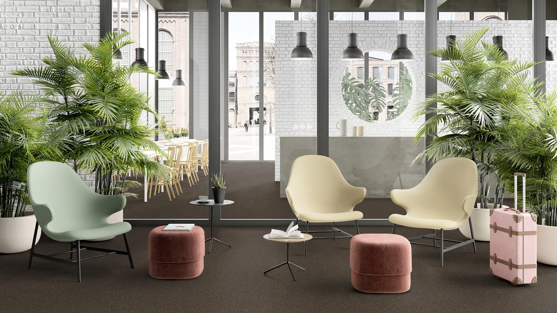 Ковровая плитка Medusa Tile 43 (500*500*5 мм) — купить в Кемерово