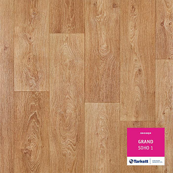 Линолеум бытовой "Tarkett" Grand Soho 1 (4м) — фото и характеристики