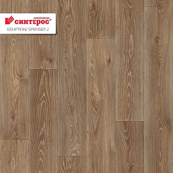 Линолеум бытовой "Синтерос" Eruption Spenser 2 (4м) — фото и характеристики